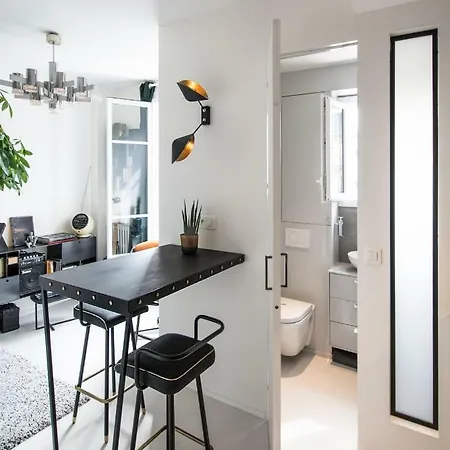 Renovated Modern For 3 In - Bastille * Paris
