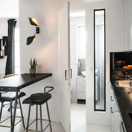 Apartment Renovated Modern For 3 In - Bastille Paris