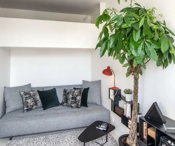 Renovated Modern For 3 In - Bastille Paříž